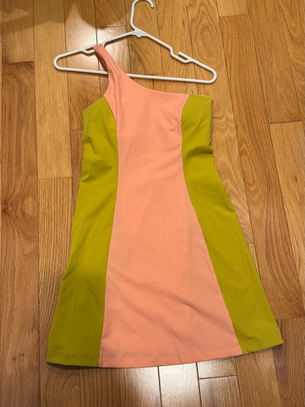 Outdoor Voices One-Shoulder Dress